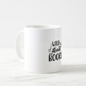 本読に夢中になる人の芸術 コーヒーマグカップ (正面左)