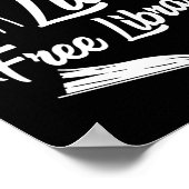 本読の幸福は少し無料の図書館だ ポスター (角)