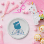 本読の漢字の日本の文字 ペーパープレート (パーティー)