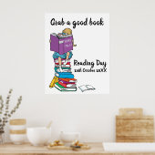 本読の積み重ね読に載ったイベント ポスター (キッチン)