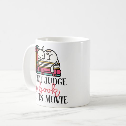 本読は映画の猫で判断してはいけない コーヒーマグカップ (正面左)