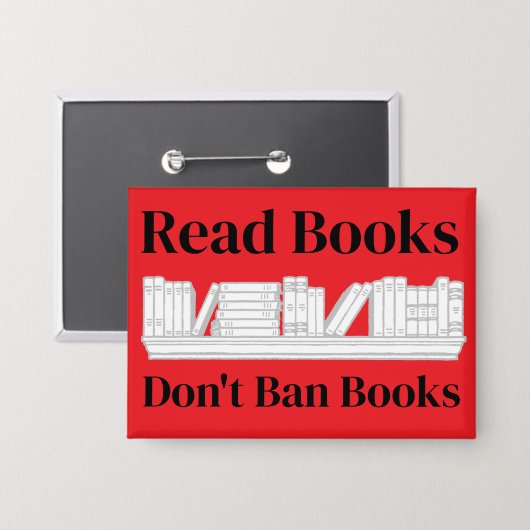 本読は禁止するな 缶バッジ (正面/裏面)