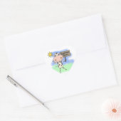 本読を増やす ハートシール (封筒)