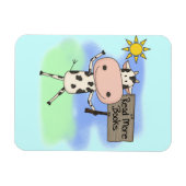 本読を増やす マグネット (横)