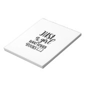 本読を愛する女の子だけの芸術 ノートパッド (回転)