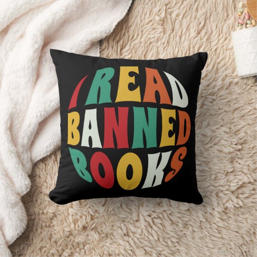 本読を禁じた クッション (ブランケット)