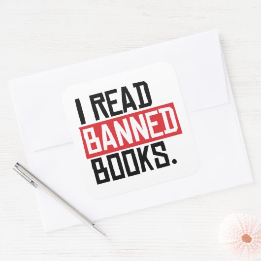 本読を禁じた スクエアシール (封筒)