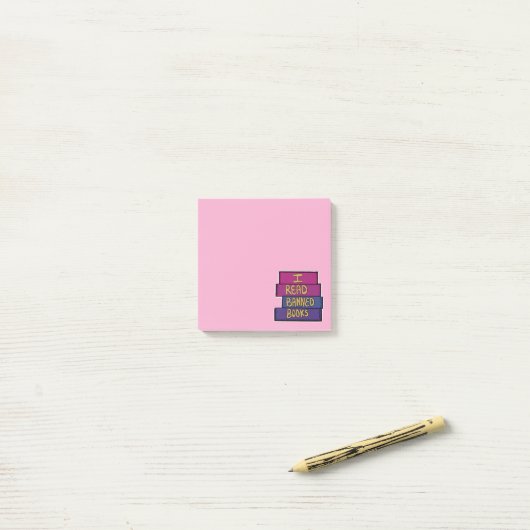 本読を禁じた ポストイット (デスク上)