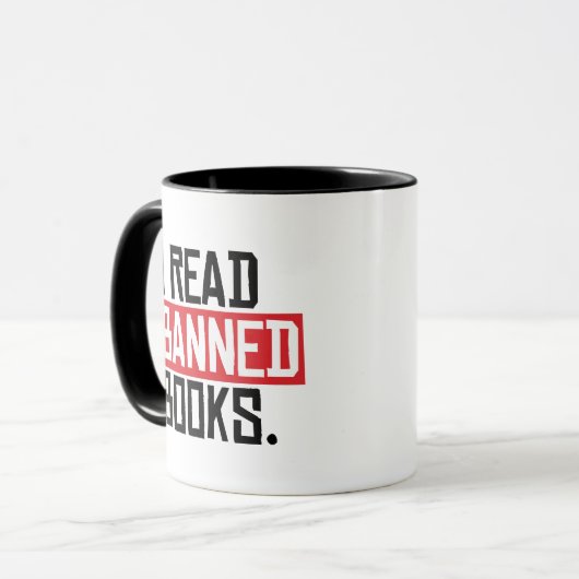 本読を禁じた マグカップ (正面左)