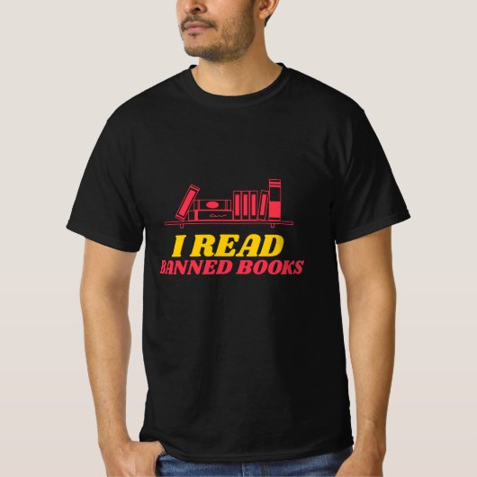 本読を禁じた Tシャツ (正面)