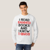 本読を禁じて知っている Tシャツ (正面フル)