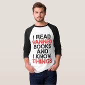 本読を禁じて知っている Tシャツ (正面フル)