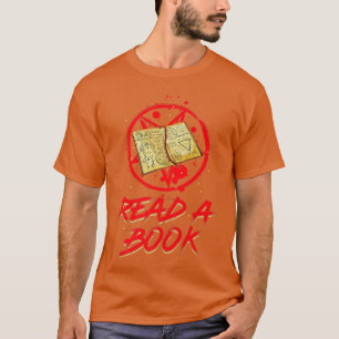 本読ペンタグラム悪魔オカルトゴシックサタン Tシャツ