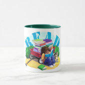 本読ワゴンアート マグカップ (中央)