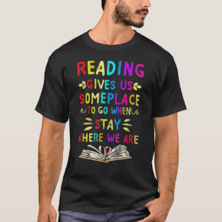 本読与えの本に行く場所1 Tシャツ