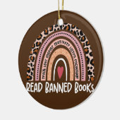 本読好きのための禁制書籍ヒョウ虹 セラミックオーナメント (左)