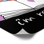 本読書図書館Shh Im読の ポスター (角)