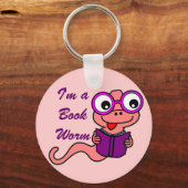 本読月：私はBook Worm キーホルダー (正面)
