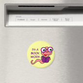 本読月：私はBook Worm マグネット (インサイチュ (食洗機))