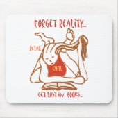 本読虫 マウスパッド (正面)