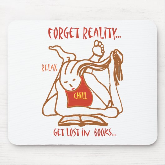 本読虫 マウスパッド (正面)
