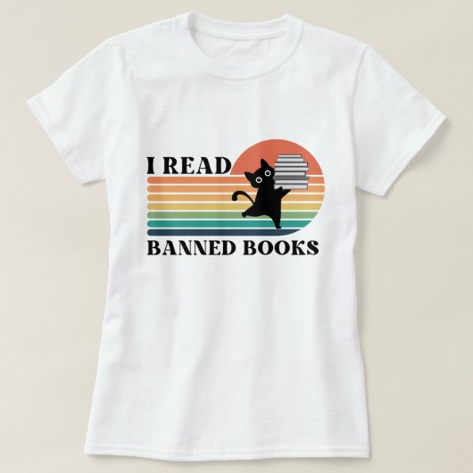 本読読者を禁じた Tシャツ (デザイン正面)