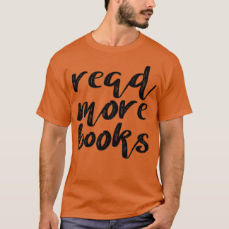 本読1冊もっと増える Tシャツ