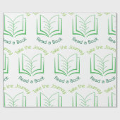 本読。 ラッピングペーパー (フラット)