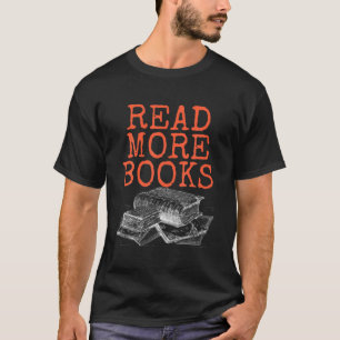 本読、本好き、本 Tシャツ