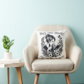 本買を書いて言えかわいらし クッション (椅子)