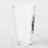 本買を書いて言えかわいらし タンブラーグラス (右)