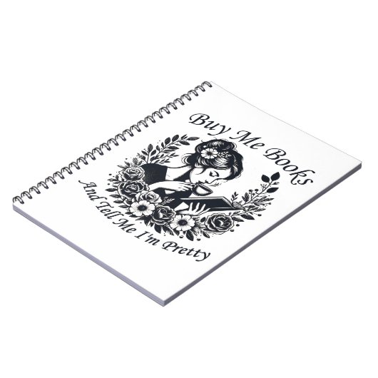 本買を書いて言えかわいらし ノートブック (左側)