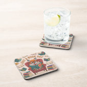 本買日のプラスチックのコースターセット コースター (右側)