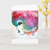 本質 カード (黄色い花)