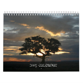 本部、カスタマイズ東のアフリカ動物のカレンダー- カレンダー