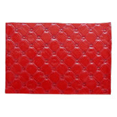 本革張りの家具：多様な装飾 枕カバー (裏面)