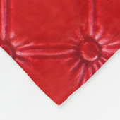 本革張り：多目的デコール フリースブランケット (角)