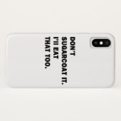 本音をはっきり言って。 Case-Mate iPhoneケース (裏面(横))