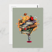 本頭が切れる ポストカード (正面/裏面)