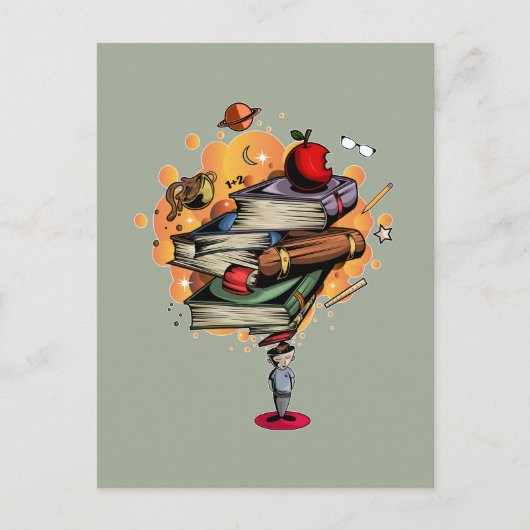 本頭が切れる ポストカード (正面)