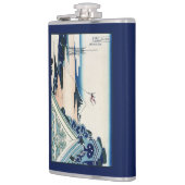 本願寺より望む富士山 日本木版画 フラスク (左)