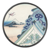 本願寺富士山木版画の日本の絶景 アイスホッケーパック (正面)