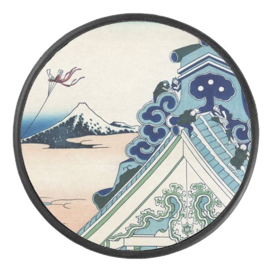 本願寺富士山木版画の日本の絶景 アイスホッケーパック (正面)