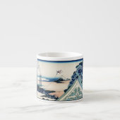 本願寺富士山木版画の日本の絶景 エスプレッソカップ (正面)