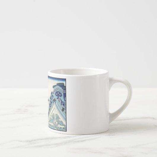 本願寺富士山木版画の日本の絶景 エスプレッソカップ (右)