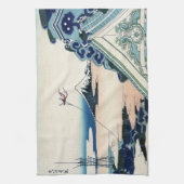 本願寺富士山木版画の日本の絶景 キッチンタオル (縦)