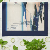 本願寺富士山木版画の日本の絶景 キッチンタオル (折り畳み)