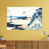 本願寺富士山木版画の日本の絶景 キャンバスプリント (インサイチュ (リビング))