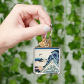 本願寺富士山木版画の日本の絶景 キーホルダー (手)