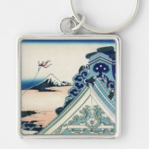 本願寺富士山木版画の日本の絶景 キーホルダー
